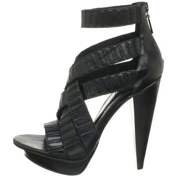 Report signature ditmar black heels - Picture 2 of 11